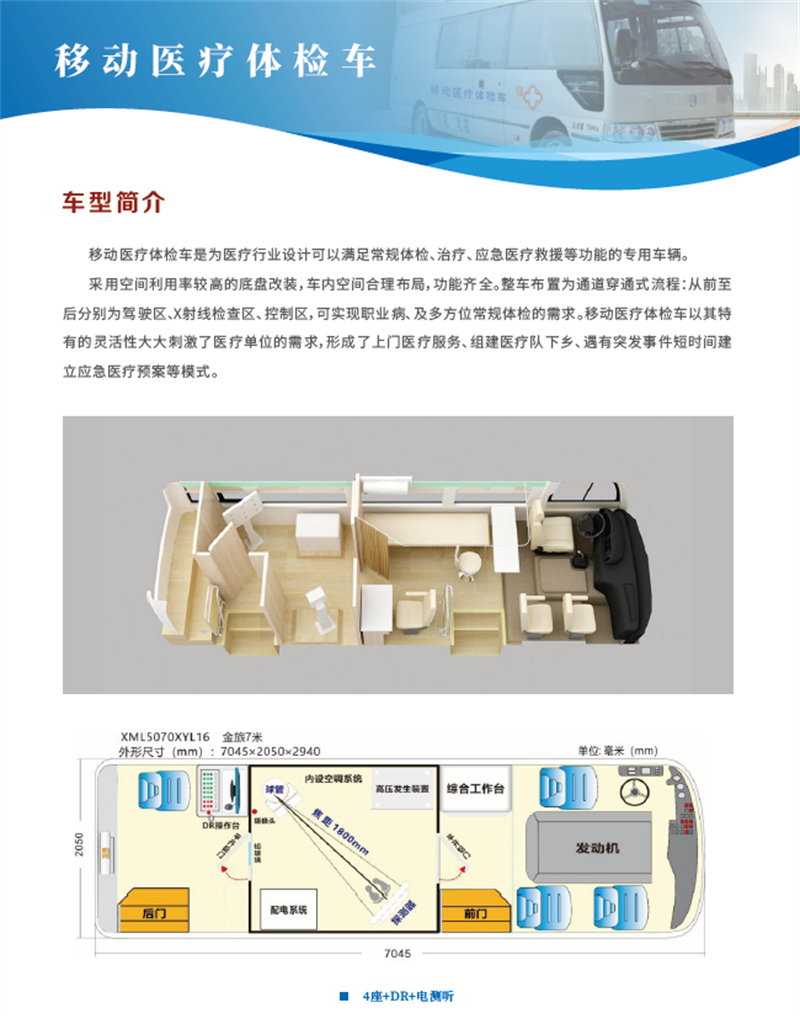 移动医疗体检车（7米）